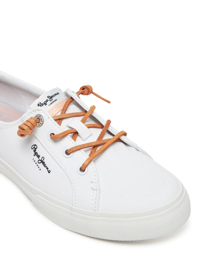Pepe Jeans Teniși Pepe Jeans Kenton Block W PLS31590 Alb