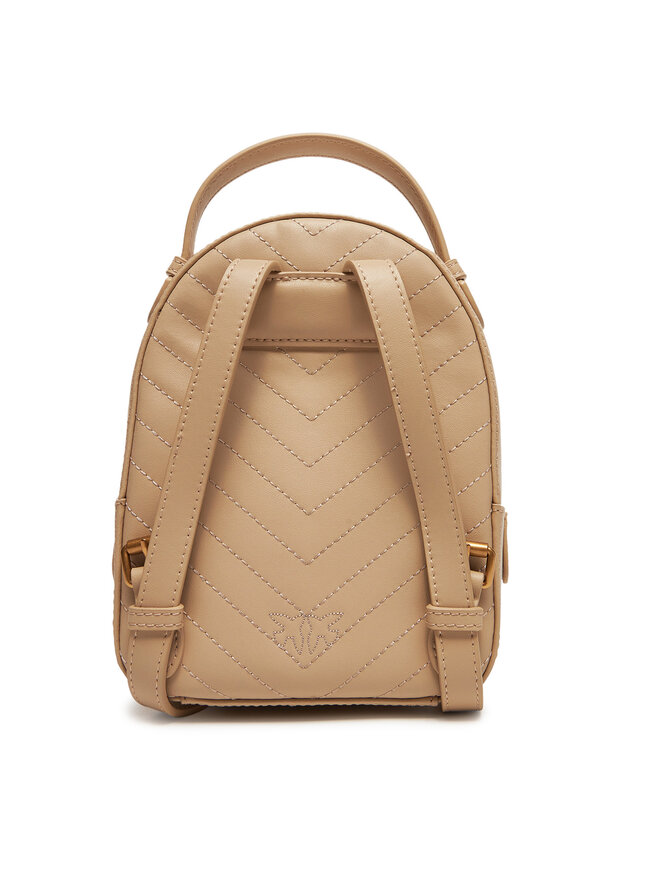 PINKO Plecak PINKO Love Click Mini Backpack PE 25 PLTT 103614 A1J2 Beżowy