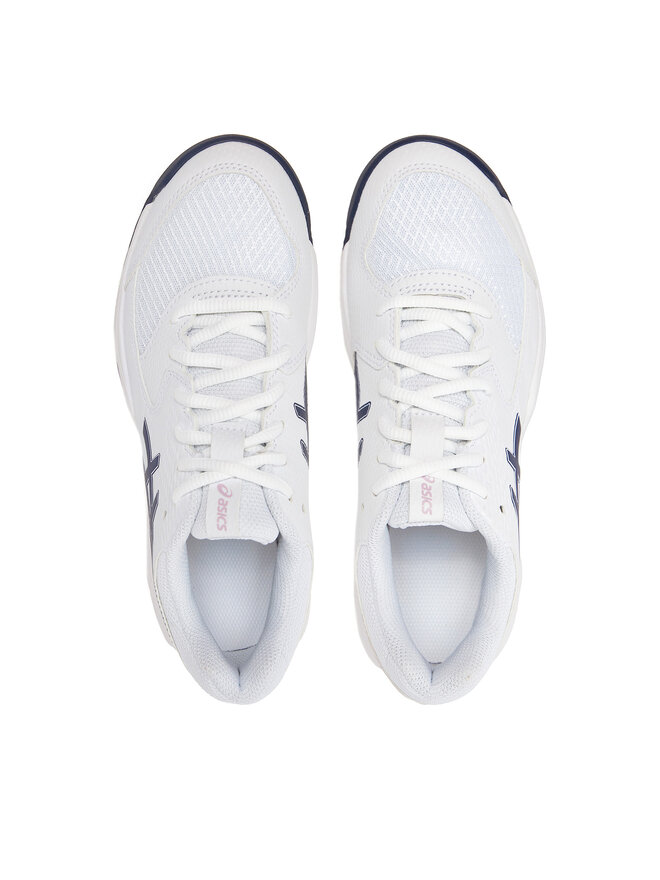 Asics Buty do tenisa Asics Gel-Dedicate 8 Clay 1042A255 Biały