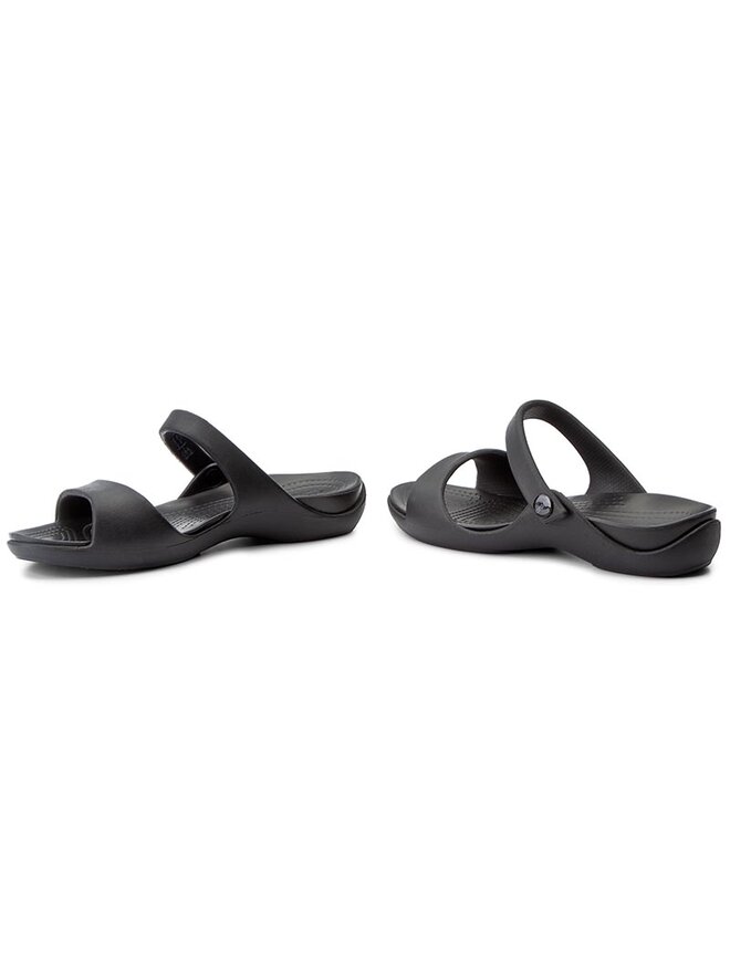 Crocs Pantoletten Crocs Cleo V 204268 Schwarz