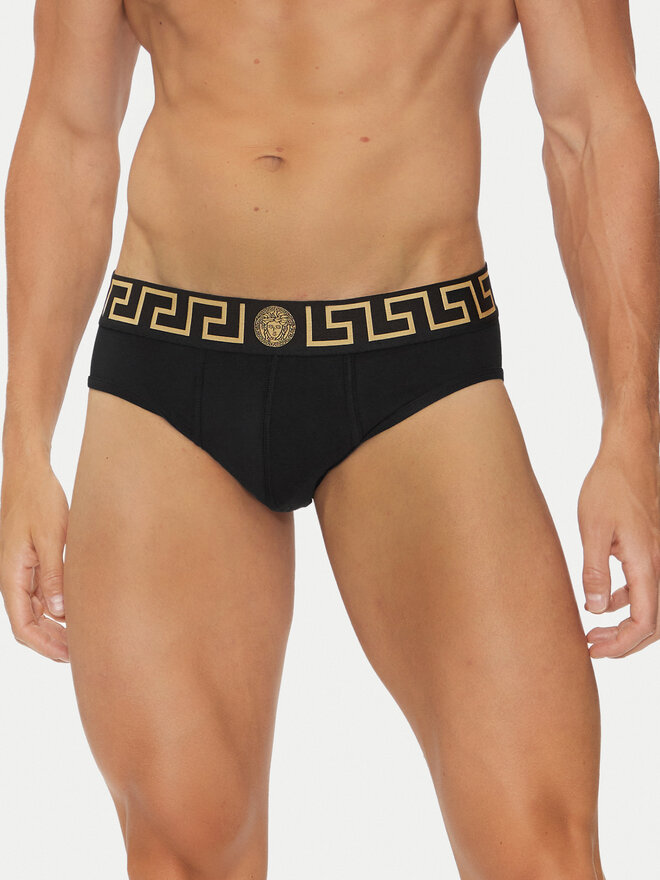 Versace Versace Σλιπ AU10027 1A10011 Μαύρο