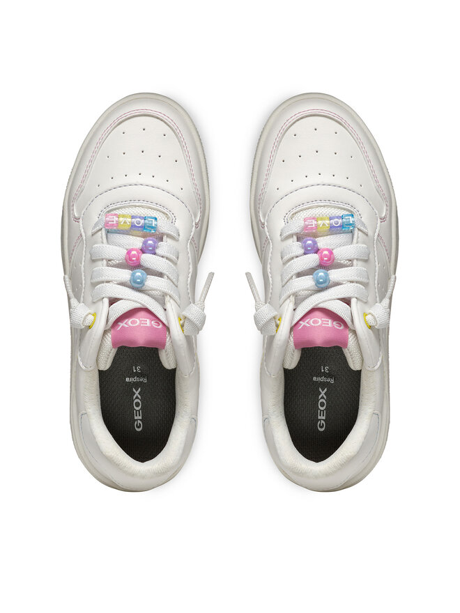 Geox Sneakers Geox J Washiba J45HXD 54 C0406 S Weiß