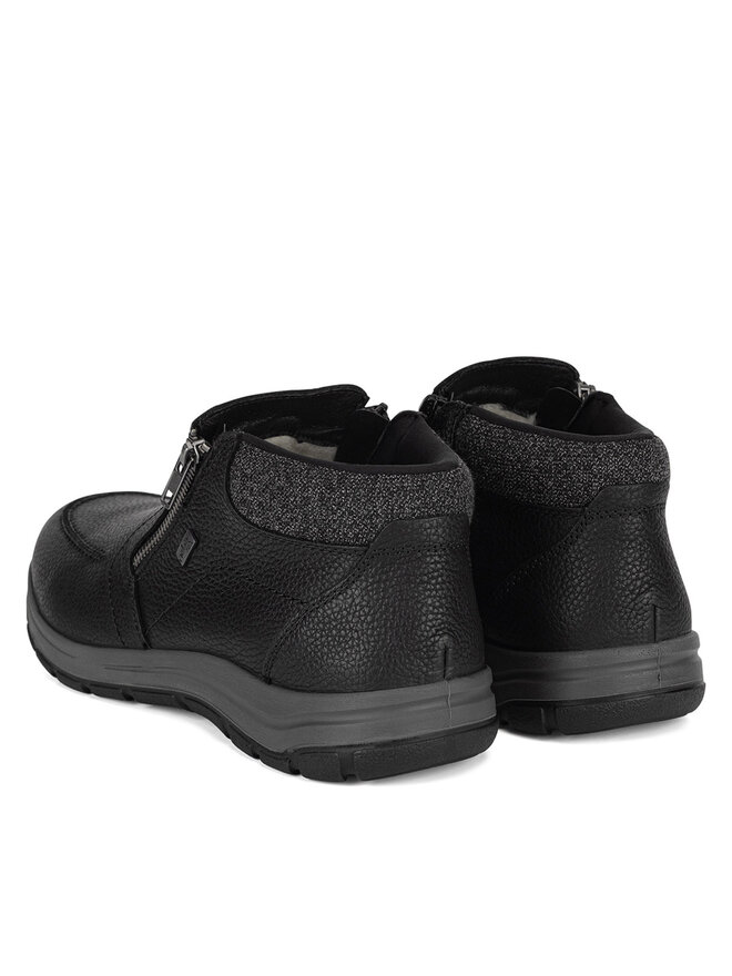 Rieker Schnürschuhe Rieker 03660-00 Schwarz