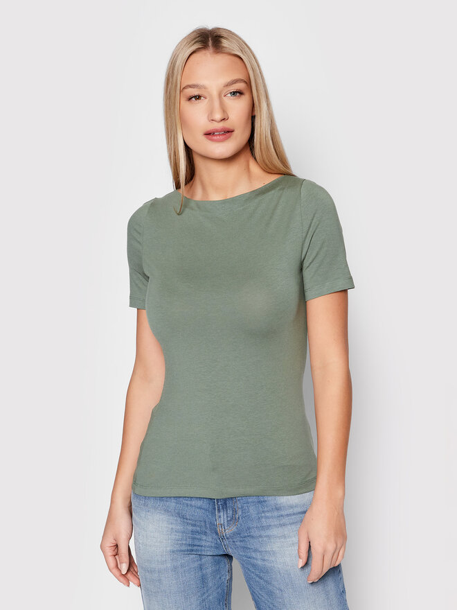 Vero Moda Vero Moda T-Shirt Panda 10231753 Grün Regular Fit