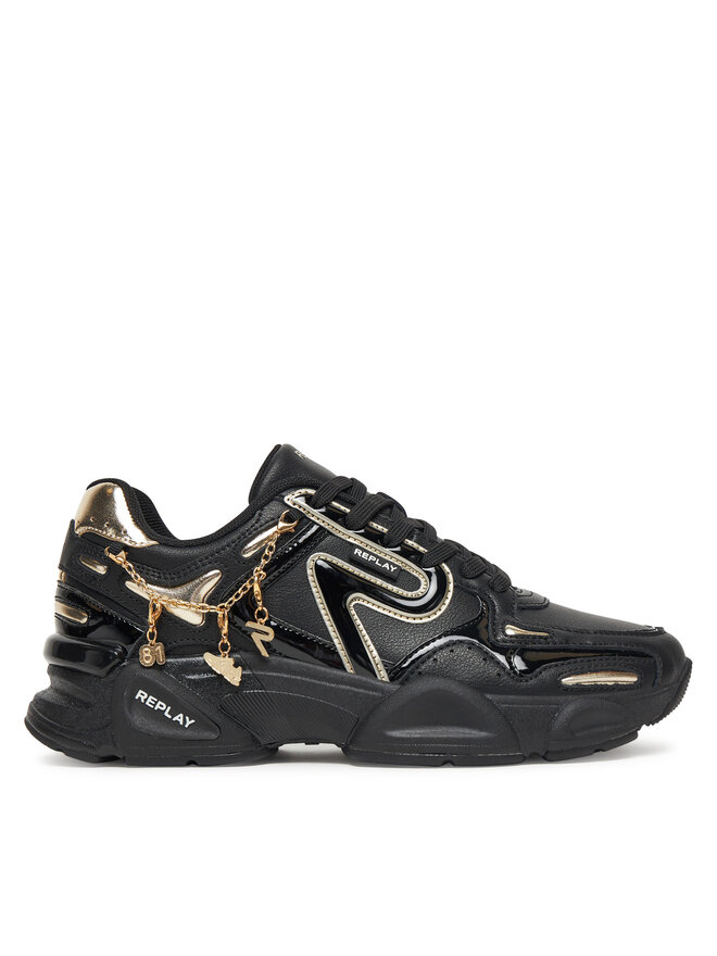 REPLAY Sneakersy REPLAY GWS9N .000.C0013L Černá