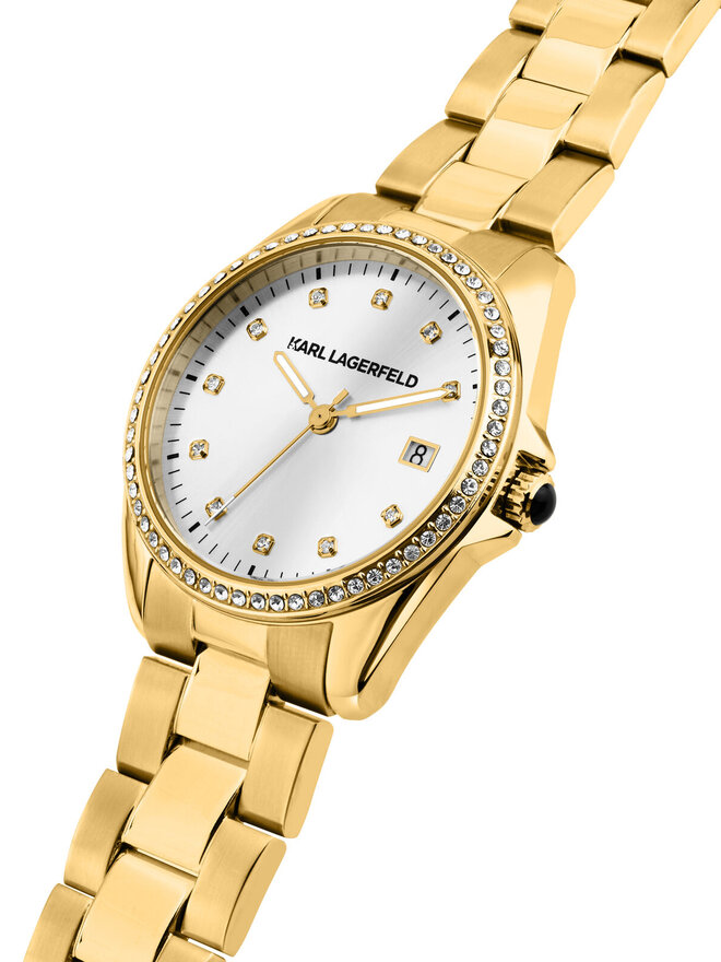 KARL LAGERFELD Ρολόι KARL LAGERFELD R0553101505 Χρυσό