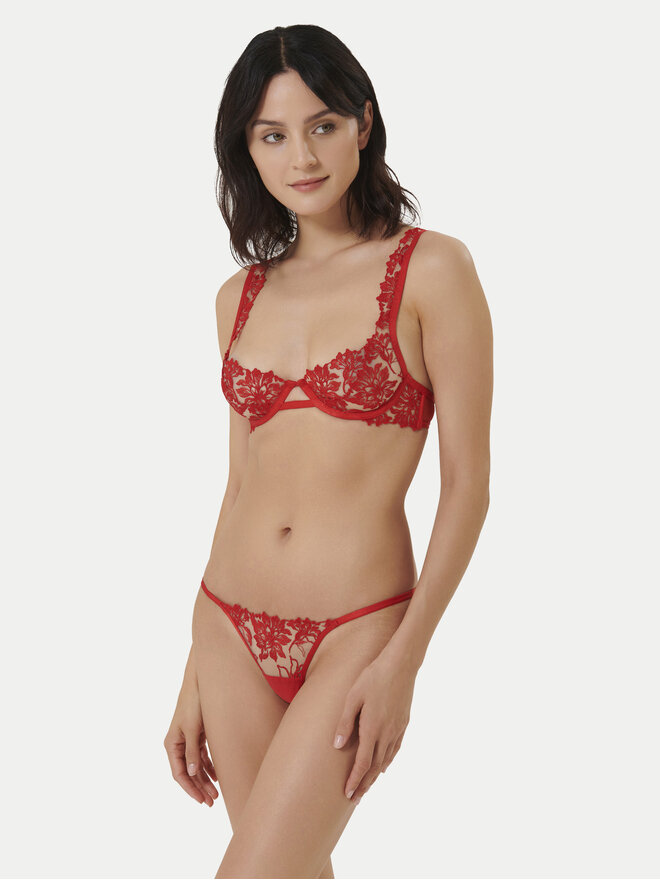 Bluebella Bluebella Nedrček s kostjo Samara Eco 42450 Rdeča