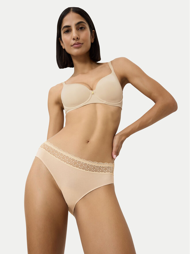 Triumph Triumph 2er-Set klassische Damenslips Feel Of Modal 10214906 Beige