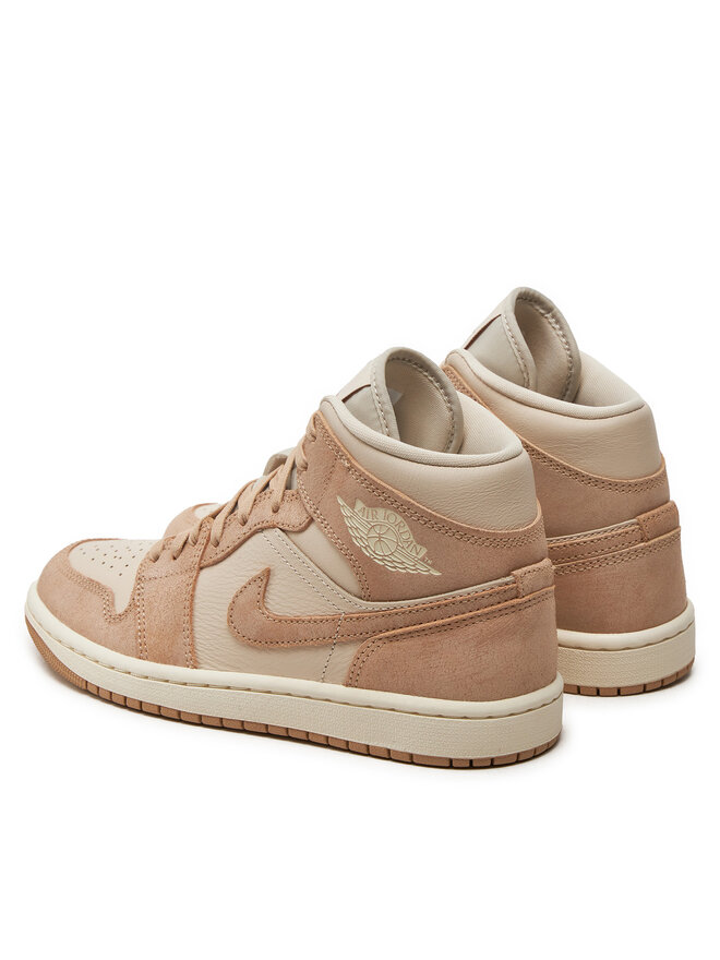Nike Sneakersy Nike Air Jordan 1 Mid Se FJ3448 200 Écru