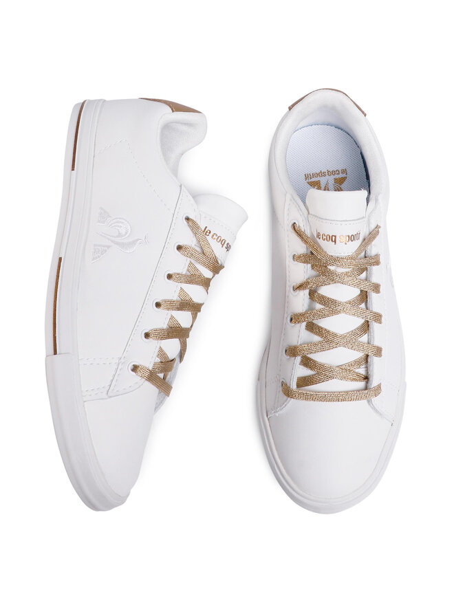 Le coq sportif agate metallic blanche 2025