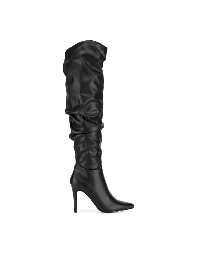 DeeZee Overknees DeeZee HY197-12 Schwarz