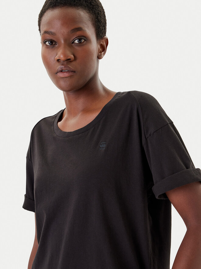 G-Star Raw G-Star Raw Camiseta Rolled Up D24524-4107 Negro Loose Fit