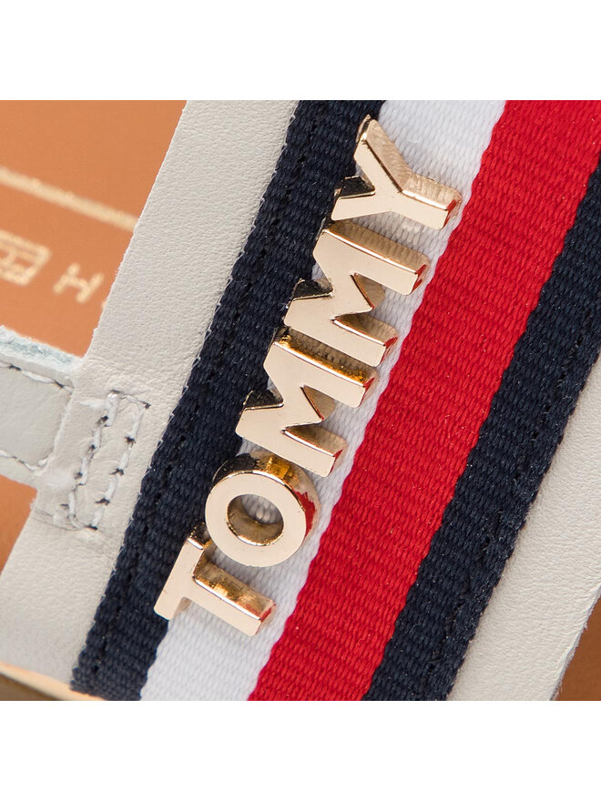 Tommy hilfiger flat sandal corporate ribbon 2025