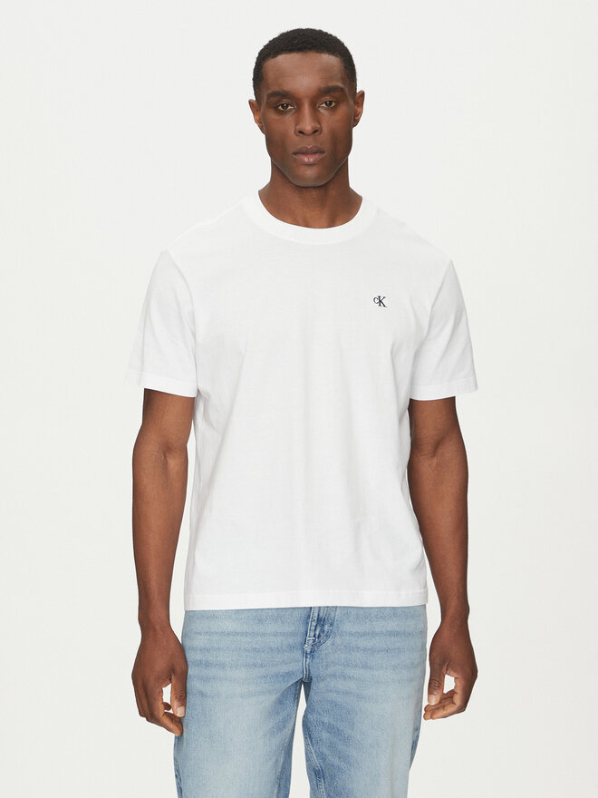 Calvin Klein Jeans Calvin Klein Jeans Футболка Serif Font Graphic J30J327473 Білий Regular Fit