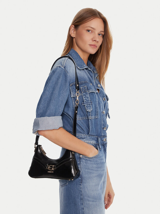 Guess Bolso Guess Dea Mini HWTG79 93730 Negro