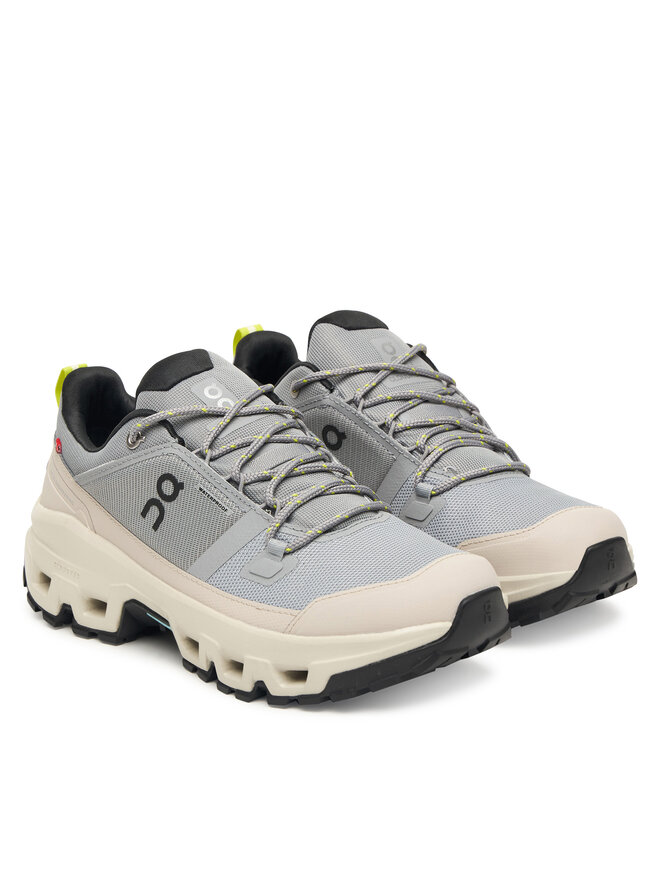 On Trekkingschuhe On Cloudrock Low Wp 3WF10143317 Grau