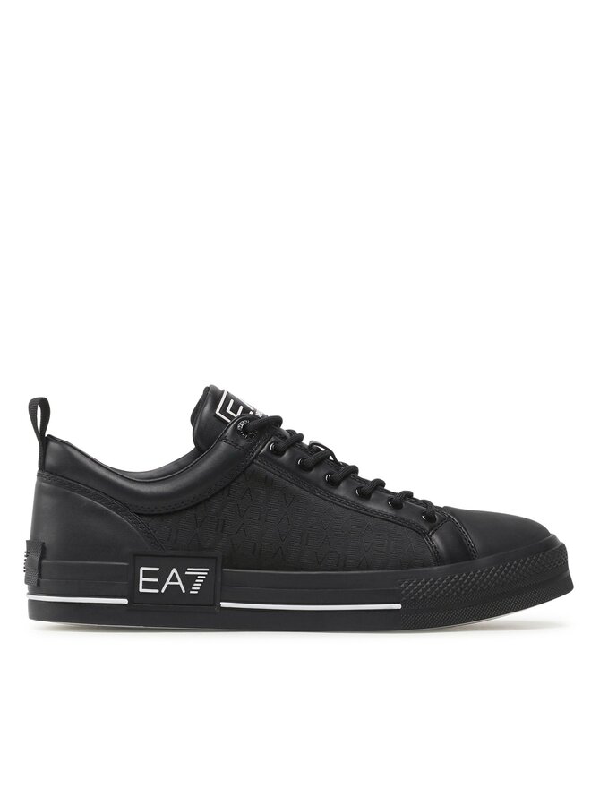 Sneakers aus Stoff EA7 Emporio Armani X8X135 XK294 S387 Schwarz eschuhe