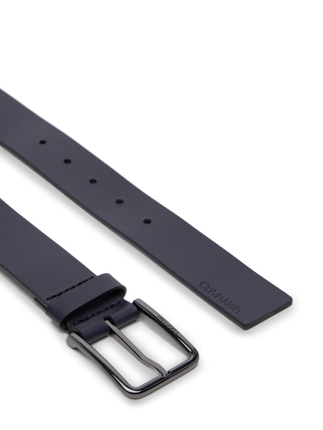 Calvin Klein Férfi öv Calvin Klein Warmth Oiled Grain 35Mm K50K509654 Sötétkék