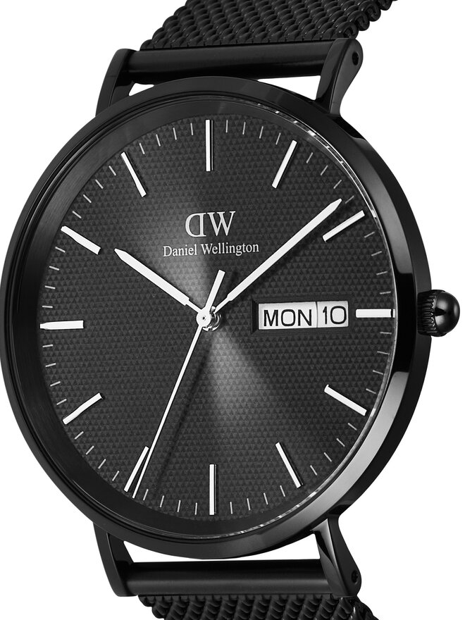 Daniel Wellington Ρολόι Daniel Wellington Classic Day Display 40 DW00100831 Μαύρο