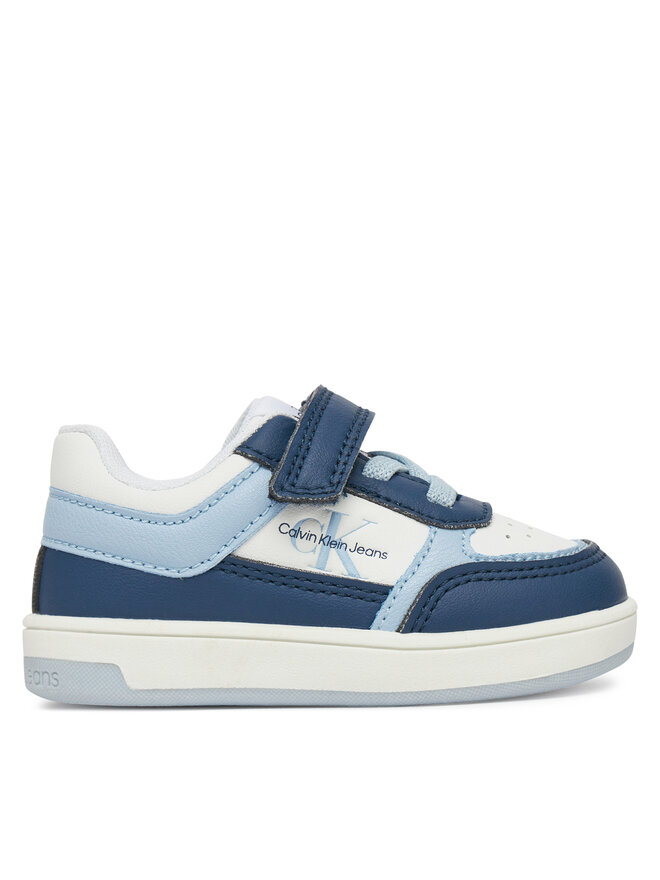 Calvin Klein Jeans Sneakersy Calvin Klein Jeans Low Cut Lace-Up/ Velcro Sneaker V1X9-82078-1355 M Niebieski