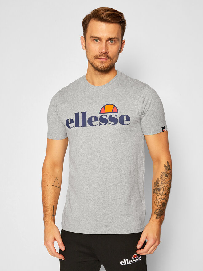 Ellesse Ellesse Marškinėliai Sl Prado SHC07405 Pilka Regular Fit