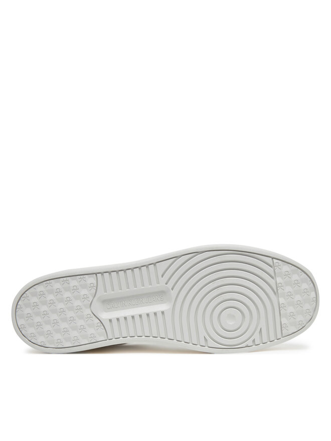 Calvin Klein Jeans Sneakers Calvin Klein Jeans Basket Cup Low Laceup Lth Mix YM0YM01308 Alb