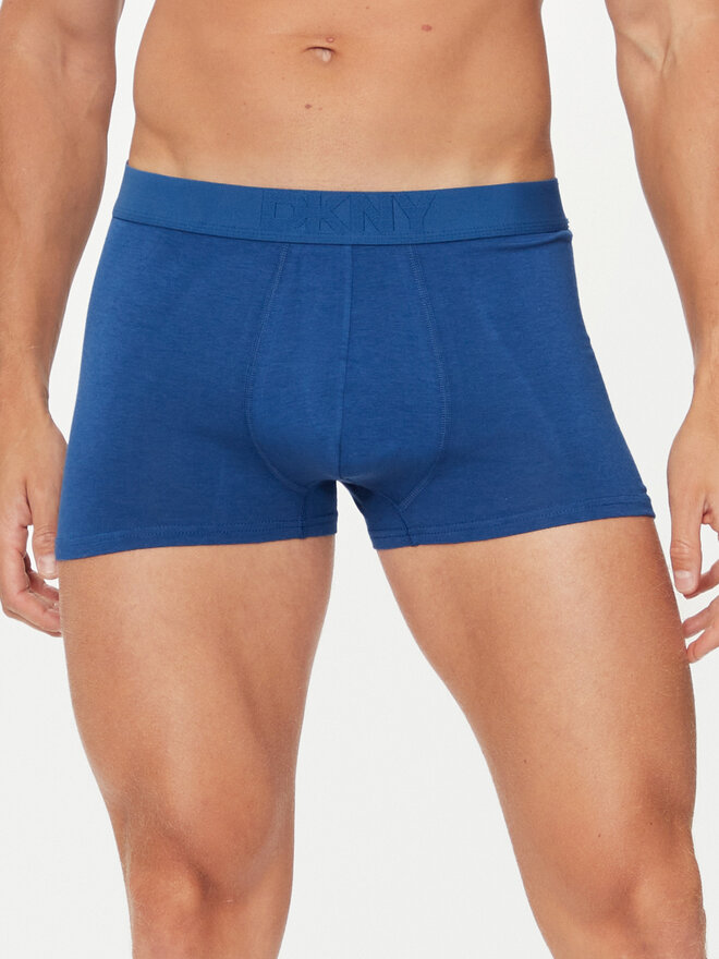 DKNY DKNY Komplektas: 3 poros trumpikių DUTTON Mėlyna