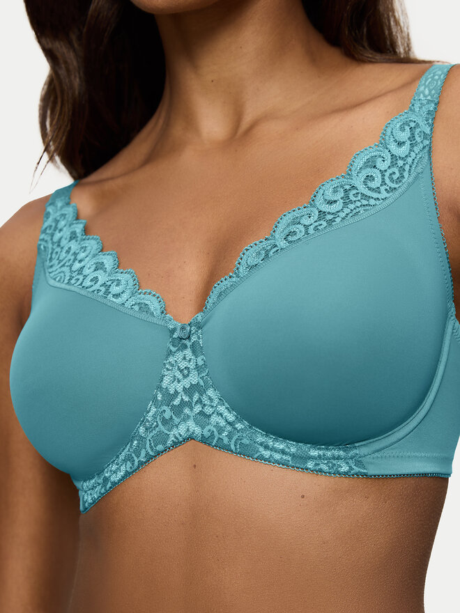 Triumph Triumph Бюстгальтер з підкладкою Amourette 10210670 Бірюзовий