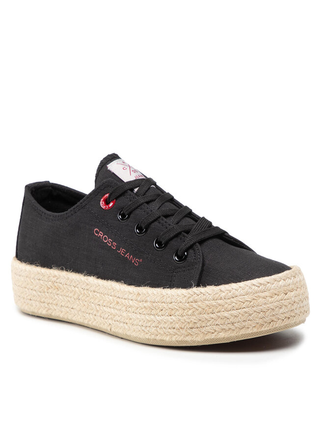 Cross Jeans Espadrilles Cross Jeans JJ2R4007C Schwarz