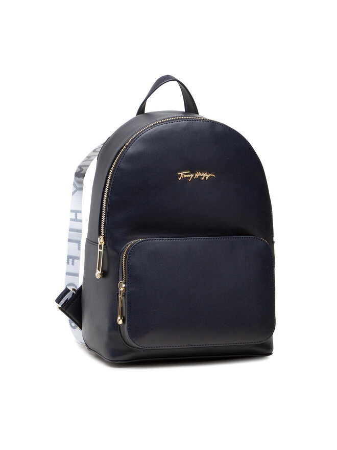 Sac a dos Tommy Hilfiger Iconic Tommy Backpack AW0AW11330 Bleu marine chaussures