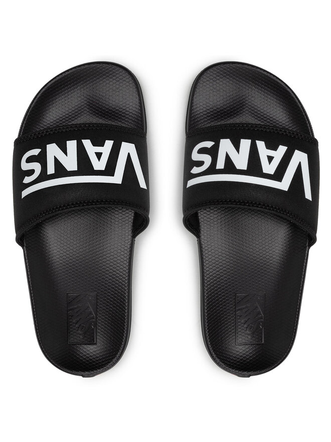 Black slide in vans new arrivals