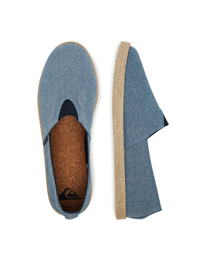 Quiksilver Espadryle Quiksilver WAVESTRIDE-01 Niebieski