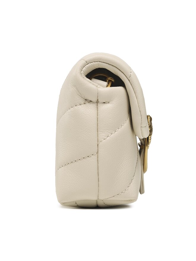 PINKO Torebka PINKO Love Micro Puff C PE 23 PCPL 100041 A0F2 Écru