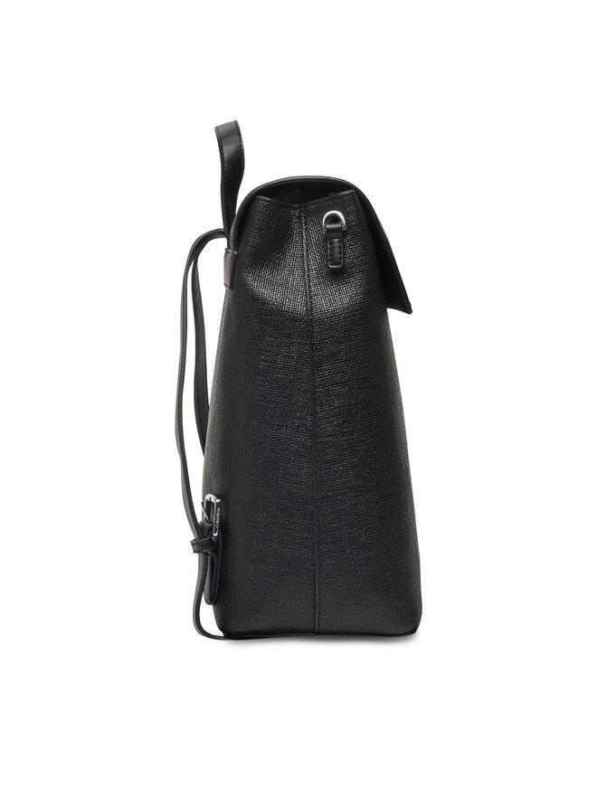 Calvin Klein Plecak Calvin Klein Ck Backpack With Conv Strap_Tex K60K613237 Czarny