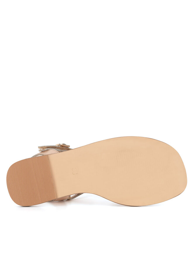 Badura Sandalen Badura K-7626-4 Goldfarben
