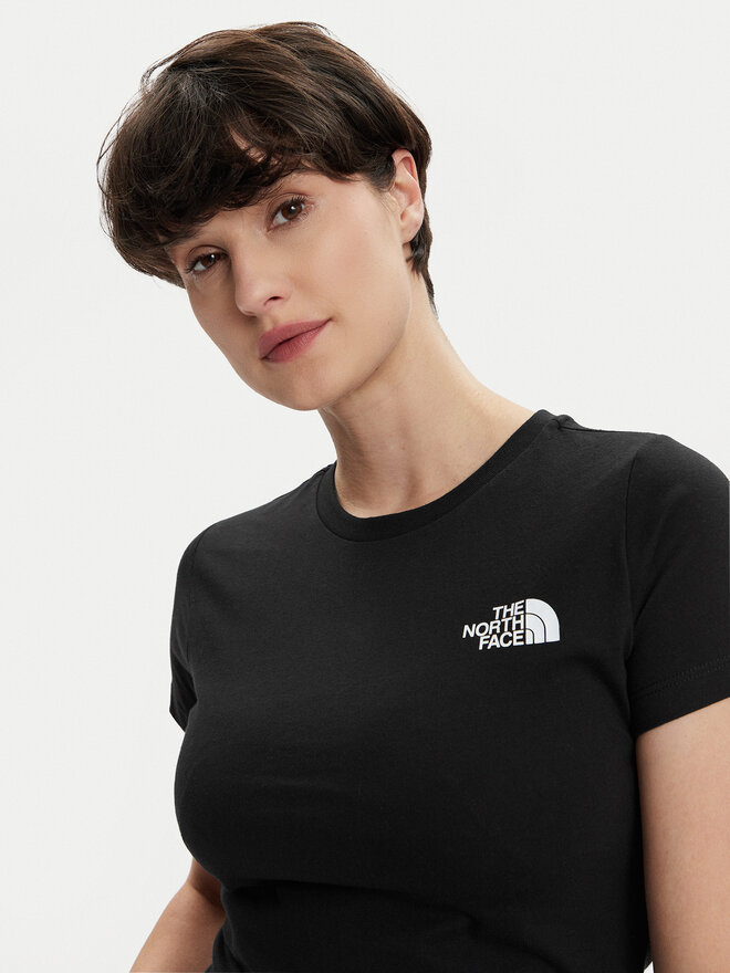 The North Face The North Face T-Shirt Redbox NF0A87NM Schwarz Regular Fit