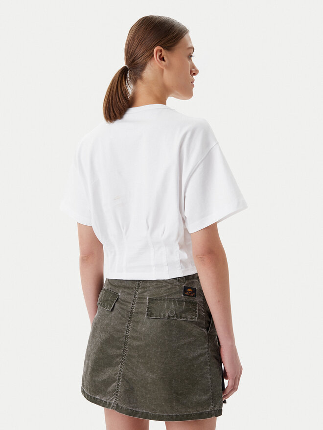 Alpha Industries Alpha Industries Camiseta Waisted 148070 Blanco Regular Fit
