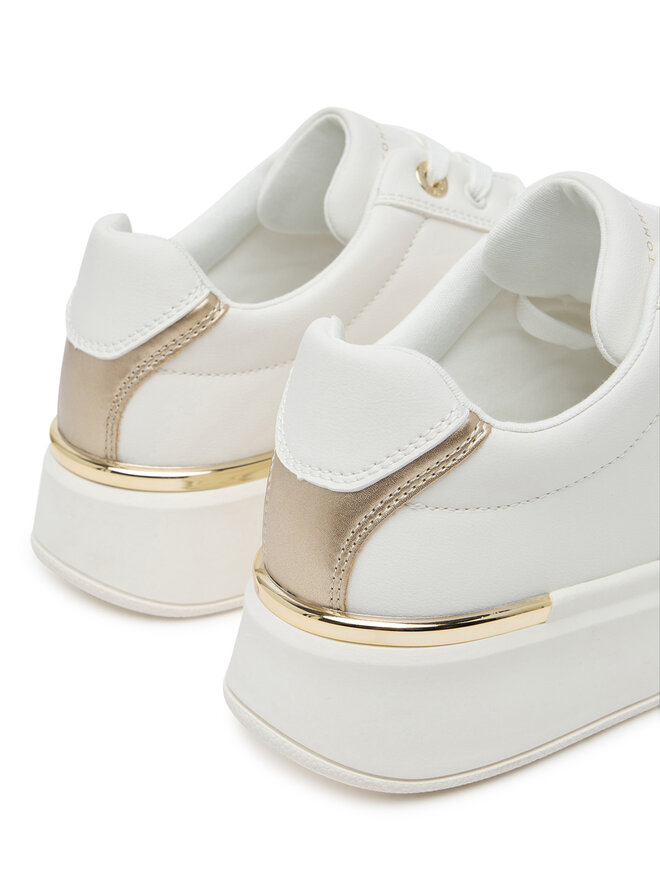 Tommy Hilfiger Zapatillas Tommy Hilfiger Low Cut Lace-Up T3A9-33985-1355 D Blanco