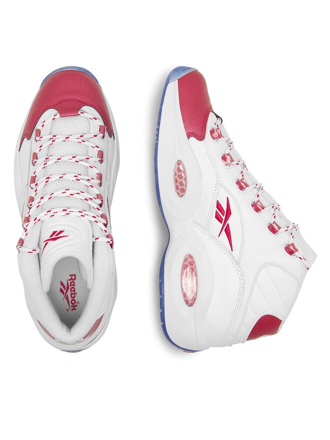 Reebok question mid mujer blanco outlet