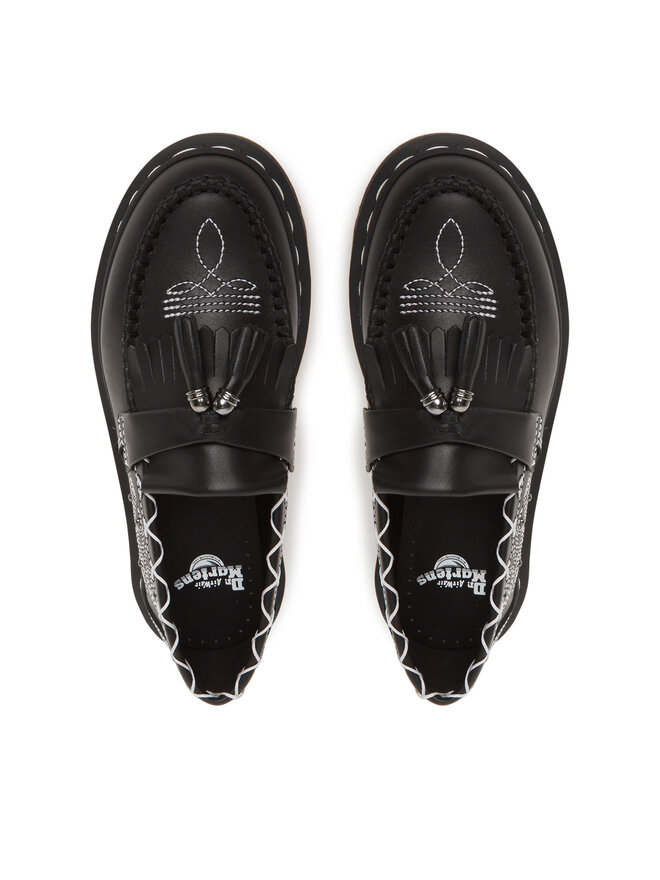 Dr. Martens Μοκασίνια Dr. Martens Adrian Gothic Americana DM31626001 Μαύρο