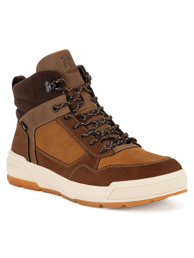 Rieker Revolution Lifestyle Schnürschuhe Rieker Revolution Lifestyle U0073-22 Braun