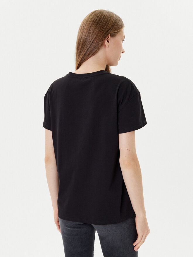 Liu Jo Liu Jo Camiseta MF5412 JS923 Negro Regular Fit