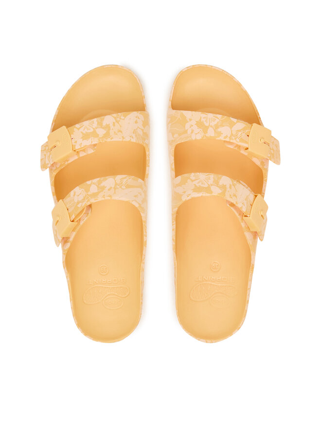 Scholl Шльопанці Scholl Bahia Med. MF00742 Оранжевий