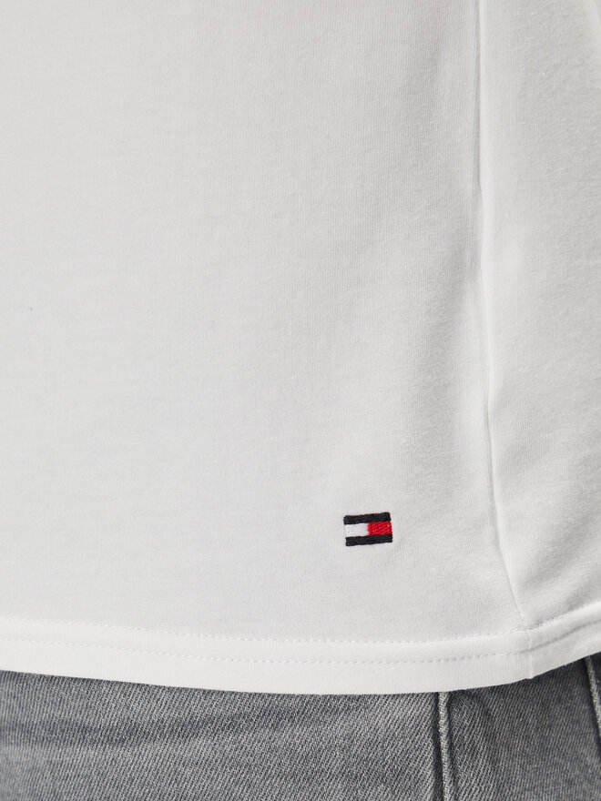 Tommy Hilfiger Tommy Hilfiger 3 db póló UM0UM03138 Fehér Regular Fit