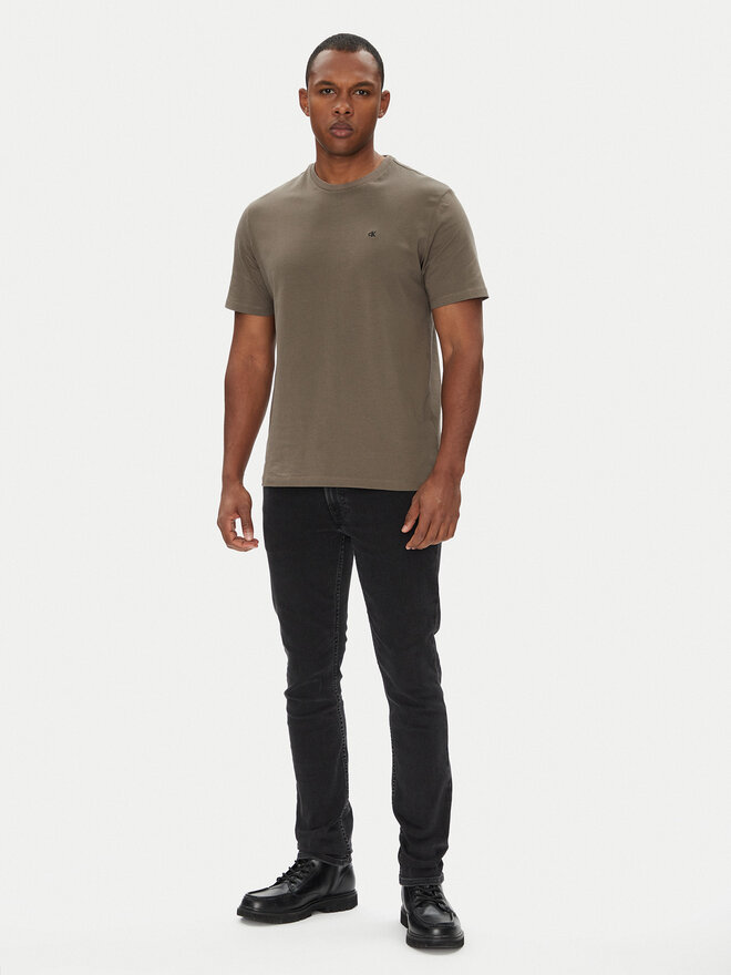Calvin Klein Jeans Calvin Klein Jeans Camiseta LV040HM265 Marrón Regular Fit