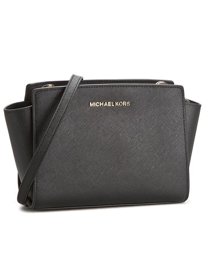 Handtasche Michael Kors Selma 30T3GLMM2L Schwarz eschuhe