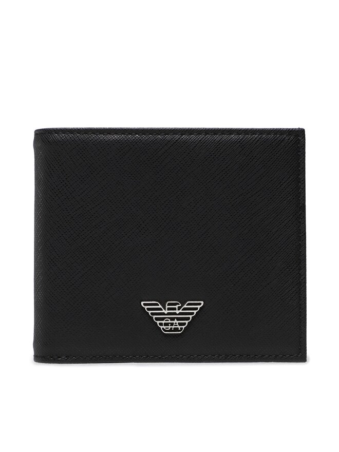 Emporio Armani Велике Чоловіче Портмоне Emporio Armani Y4R168 Y138E 81072 Чорний