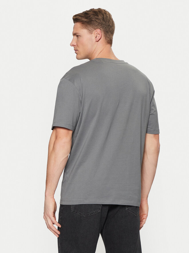 HUGO HUGO Camiseta Dostalgi 50530684 Gris Relaxed Fit