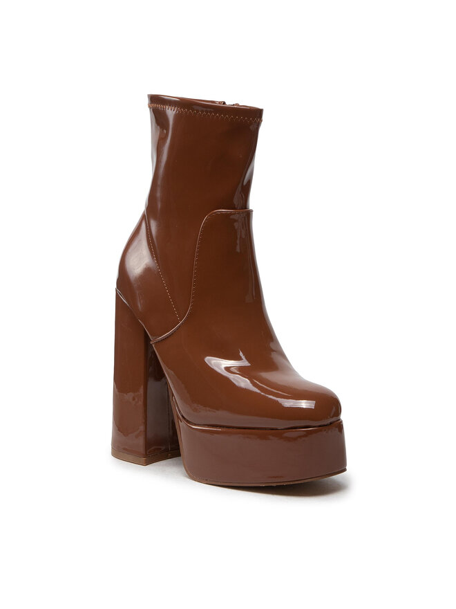 DeeZee Μποτάκια DeeZee ZALXBH220154 Καφέ