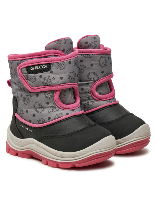 Geox Schneeschuhe Geox B Flanfil Girl B Abx B263WG 0BCMN C9235 M Schwarz